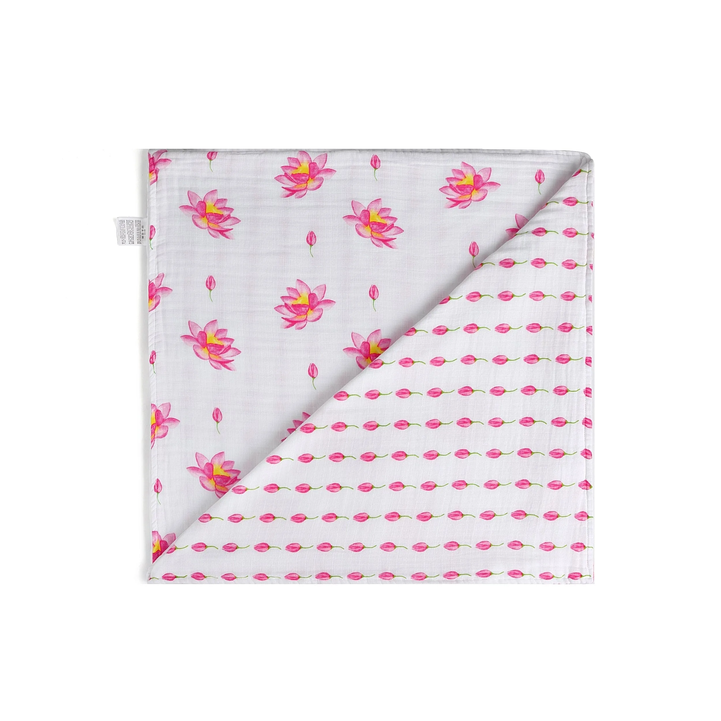 ORGANIC SNUG BABY BLANKETS - LOTUS