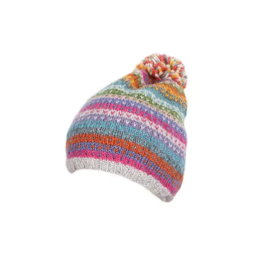 Pachamama Villarica Bobble Beanie