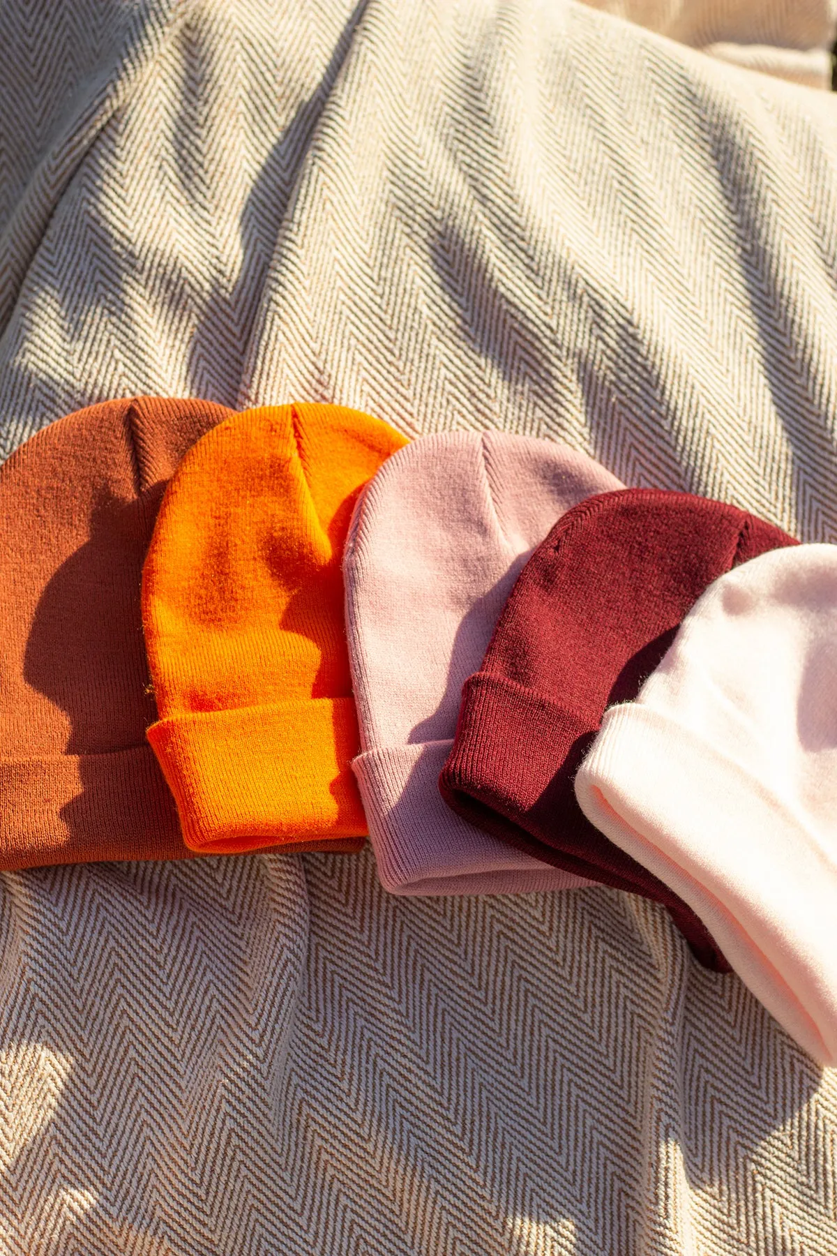 Pastel Pale Pink Beanie Hat
