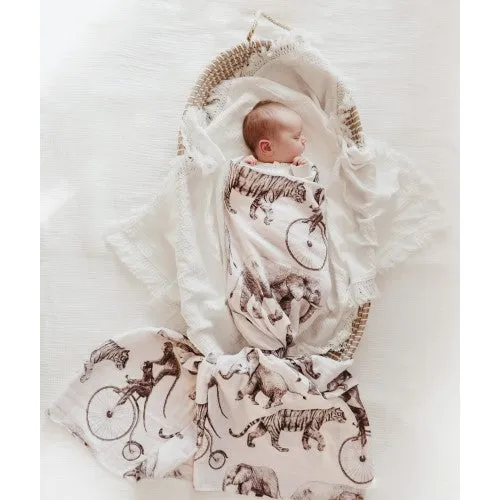 Pop Ya Tot - Circus - 100% Organic Cotton Swaddle
