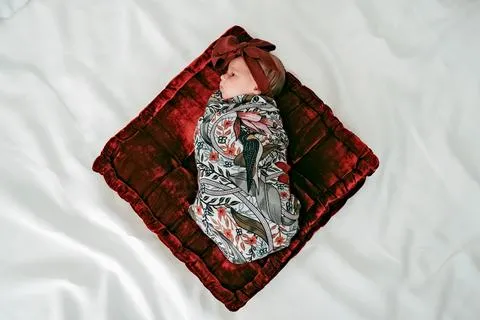 Pop Ya Tot - Nouveau in Flight - 100% Organic Cotton Swaddle