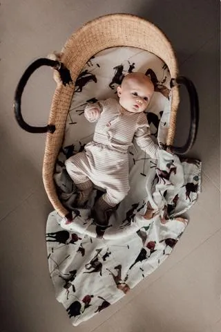 Pop Ya Tot - Polo Club - 100% Organic Cotton Swaddle