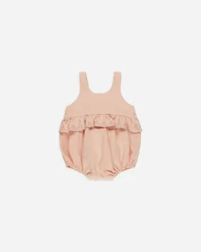 Quincy Mae Melon Penny Romper