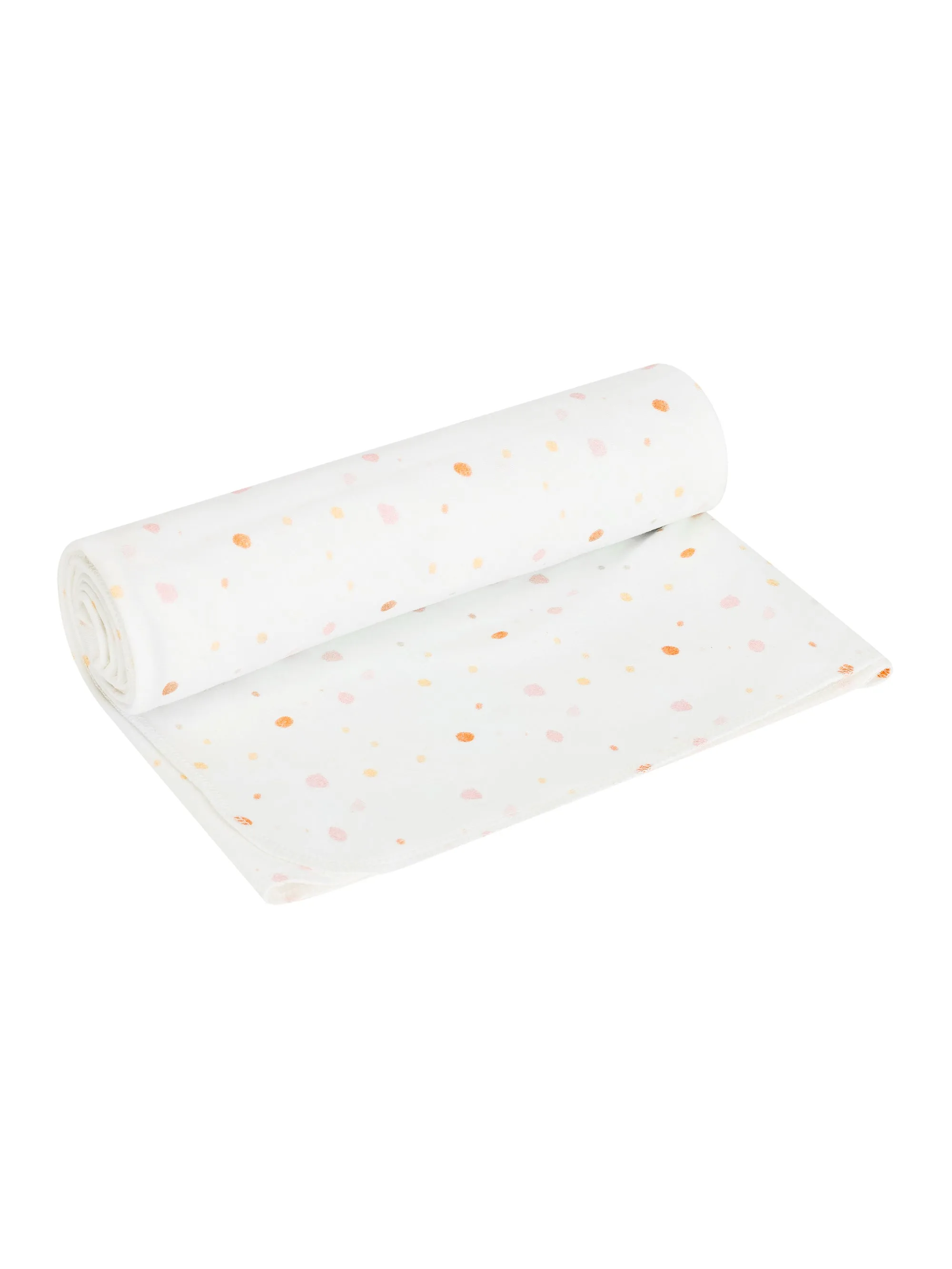 Receiving Blanket - Pink Dots