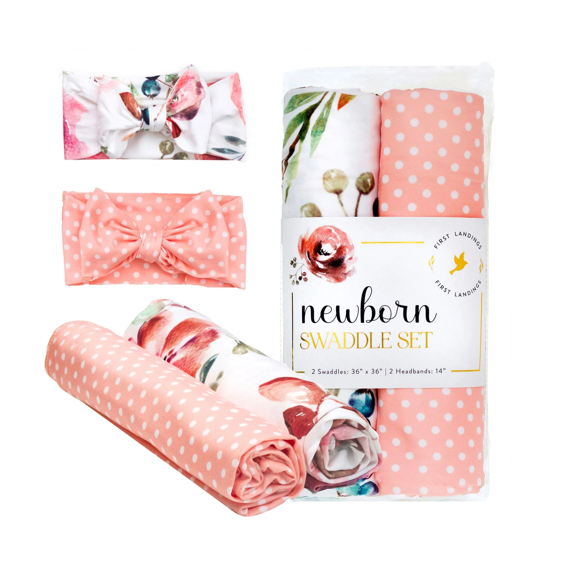 Rose Swaddle Set