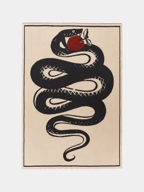 Serpents Apple Cashmere Blanket