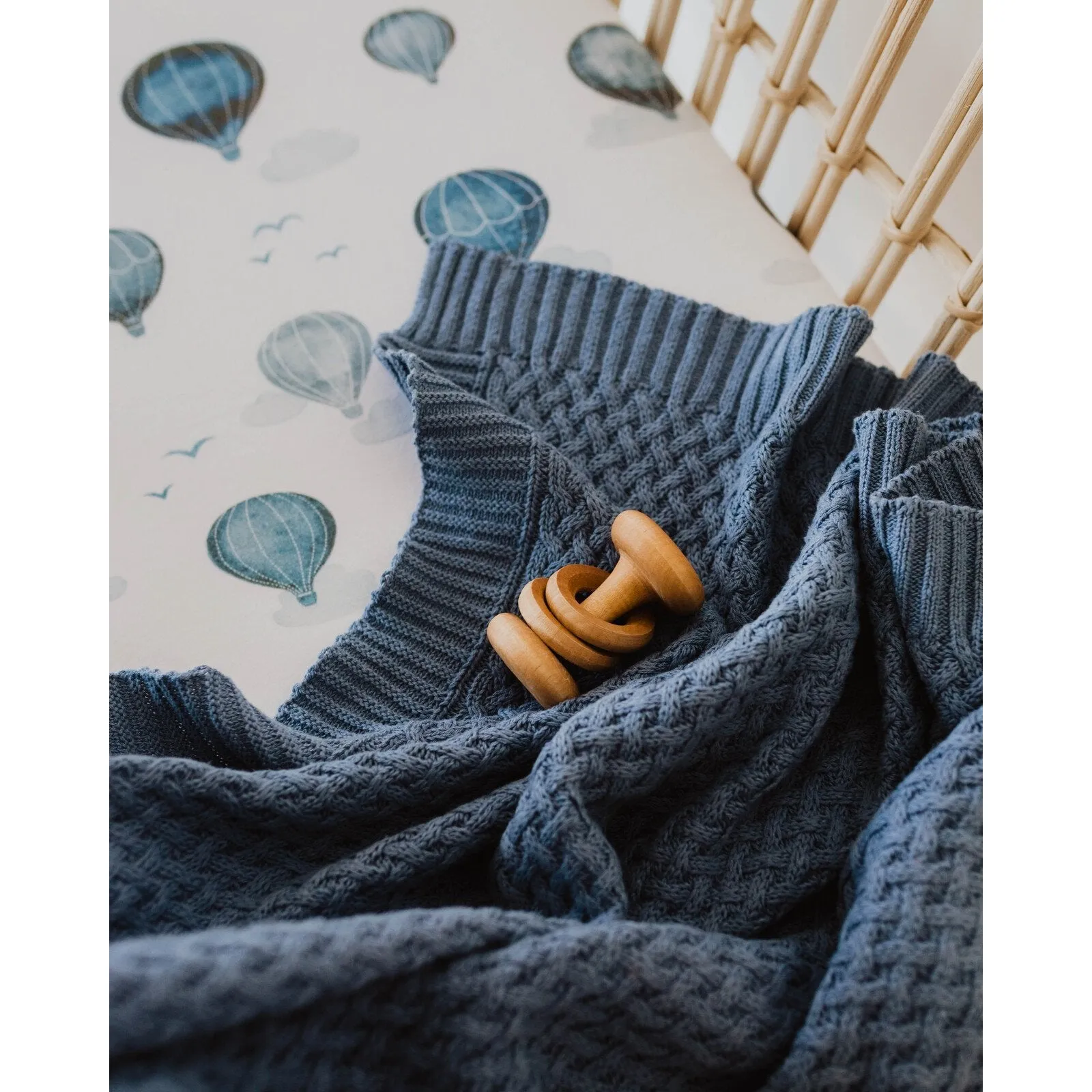 Snuggle Hunny - Diamond Knit Baby Blanket