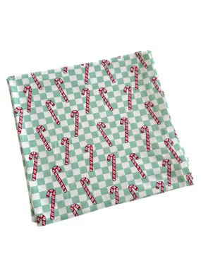 Stretch Swaddle Blanket, Winterfresh Candy Cane