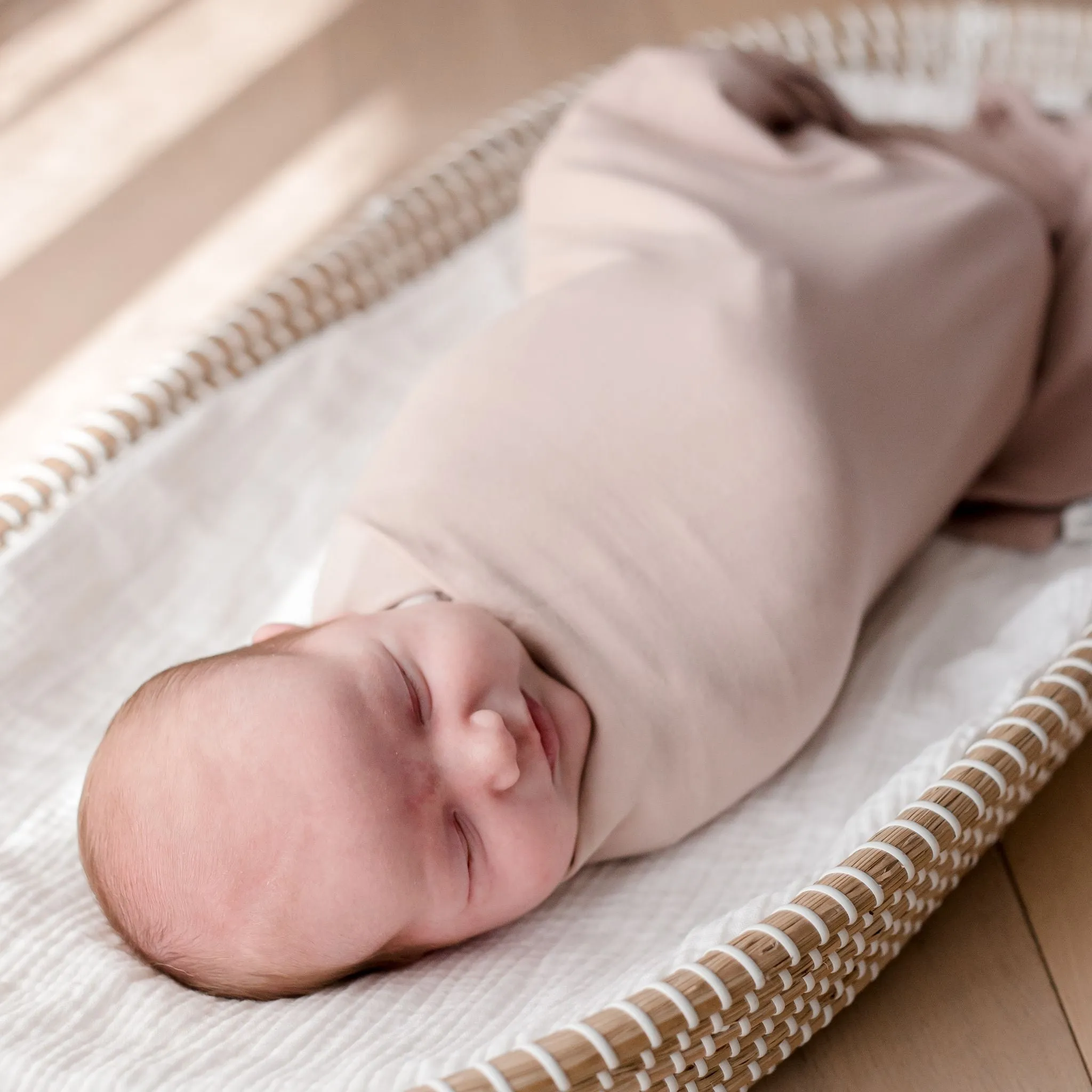 Stretchy Swaddle Baby Wrap - Sunset