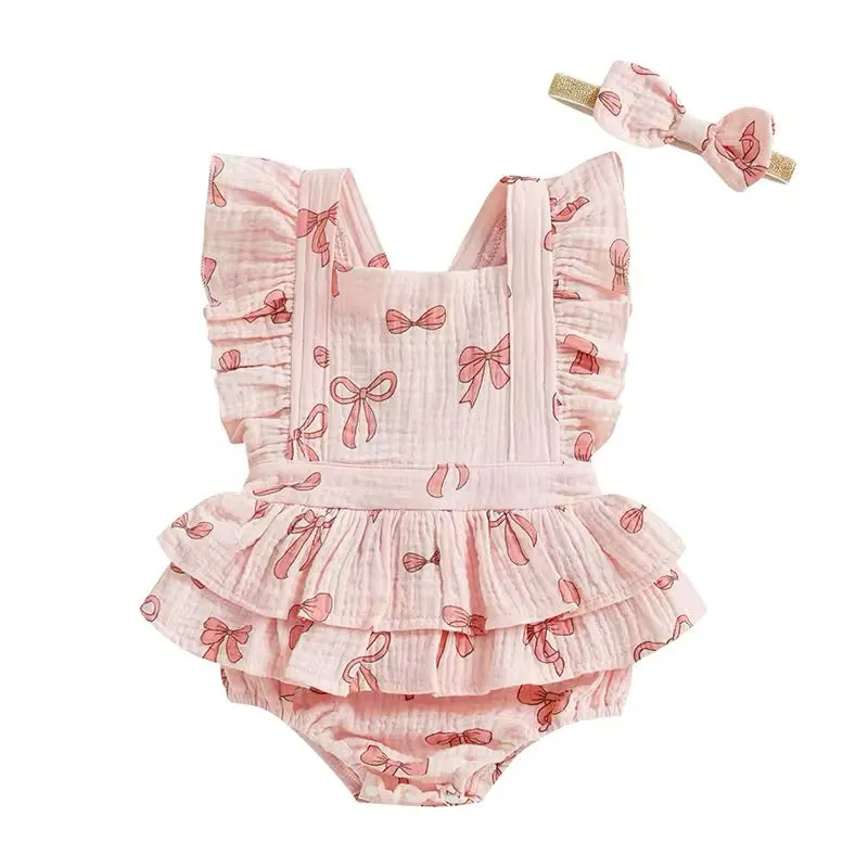 Sweetheart Ruffle Romper
