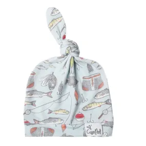 Trout - 0-4m Top Knot Hat