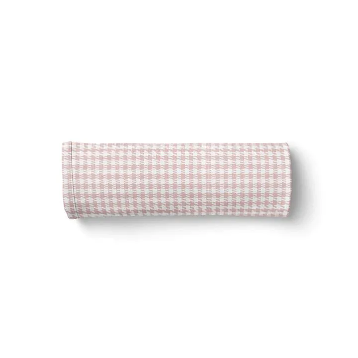 TUK Pink Pattern Swaddle and Beanie Set 6-12 Months