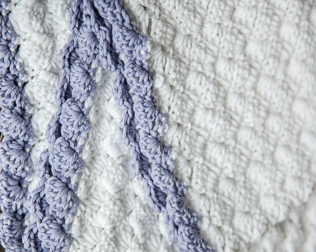 Vintage Chic Baby Blanket Crochet Pattern