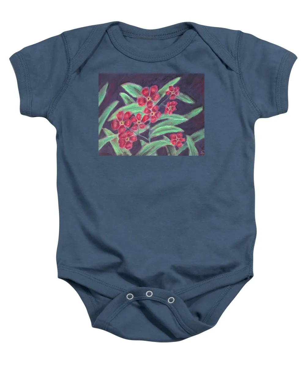 Visions of Forget Me Nots ~ Baby Onesie