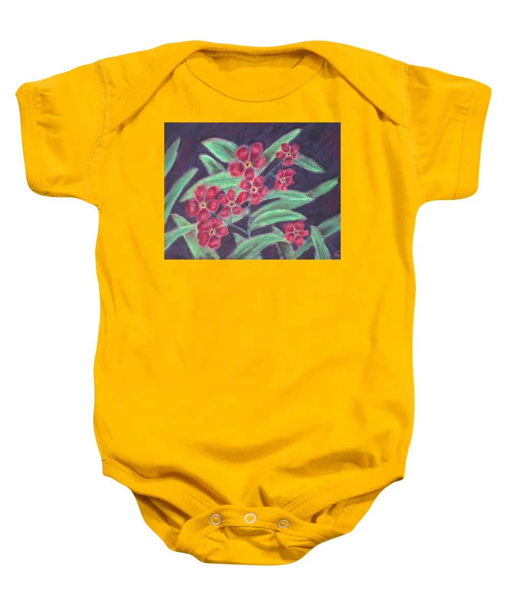 Visions of Forget Me Nots ~ Baby Onesie