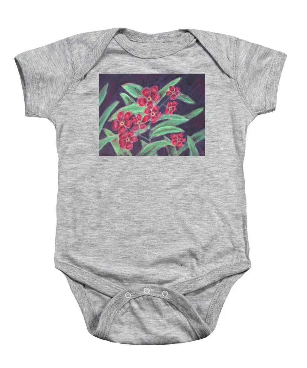 Visions of Forget Me Nots ~ Baby Onesie
