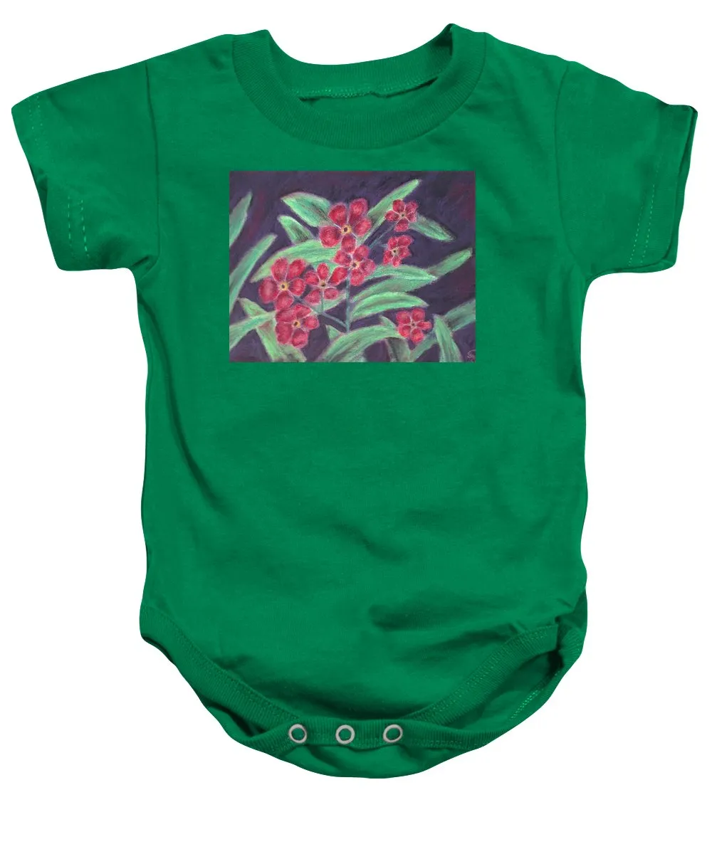Visions of Forget Me Nots ~ Baby Onesie