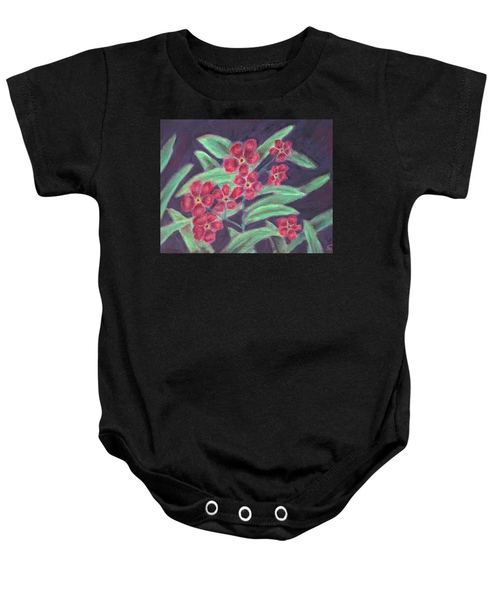 Visions of Forget Me Nots ~ Baby Onesie
