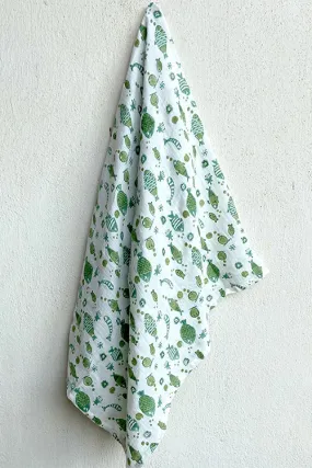 Whitewater Kids Organic Koi Mint Swaddle